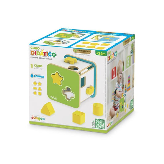 Cubo Didático Formas Geométricas