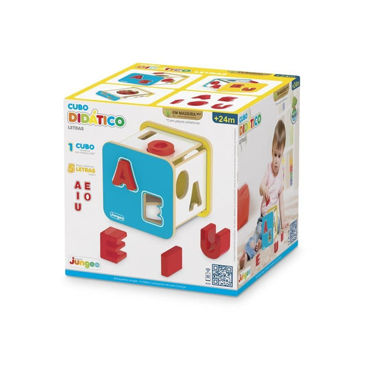 Cubo Didático Letras