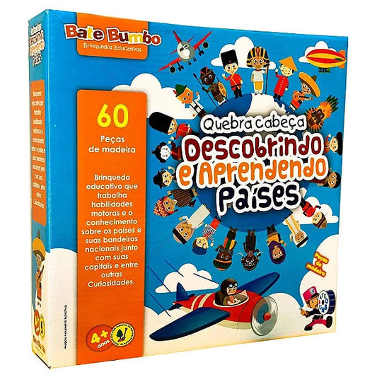 QC Descobrindo e Aprendendo Países