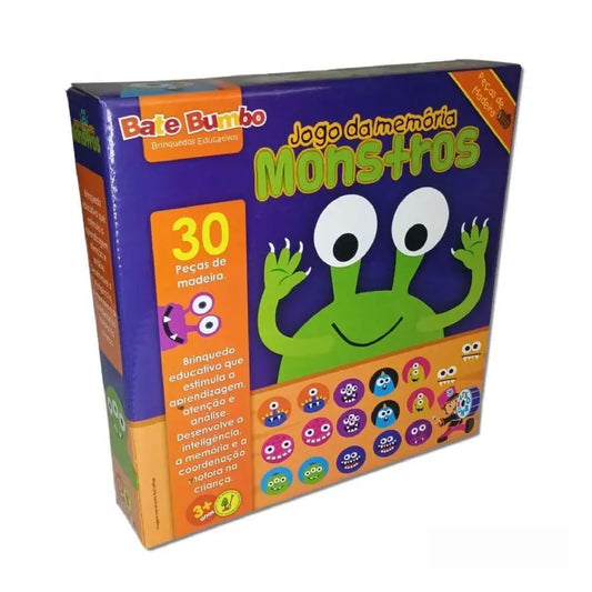 Jogo da Memória Monstros