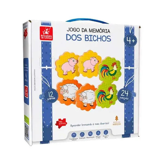 Jogo da Memória dos Bichos