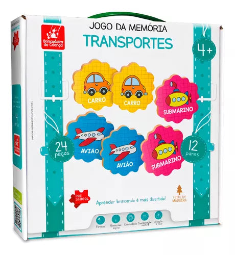 Jogo da Memória Transportes