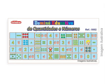 Dominó de Quantidades e Números