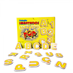 Coleção Imantados Alfabeto POP