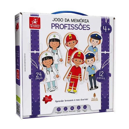 Jogo da Memória Profissões