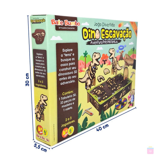 Jogo Divertido Dino Escavação