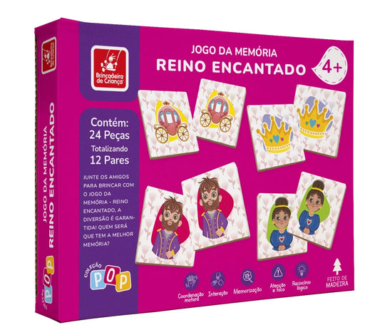 Jogo da Memória Reino Encantado