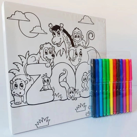 Pinta e Apaga Animais