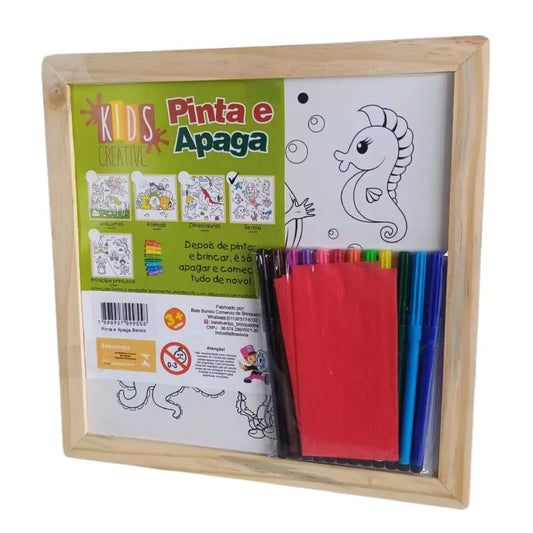 Pinta e Apaga Sereia